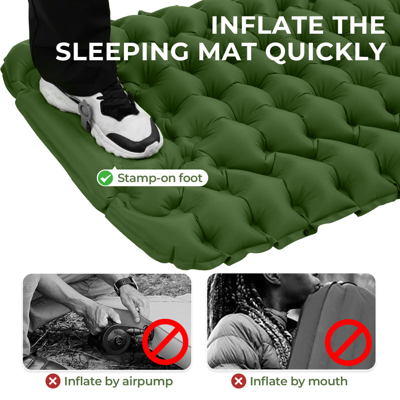 Load image into Gallery viewer, ATEPA DELUXE 7 Single Air Pad Camping Mattress
