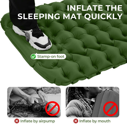 ATEPA DELUXE 7 Single Air Pad Camping Mattress