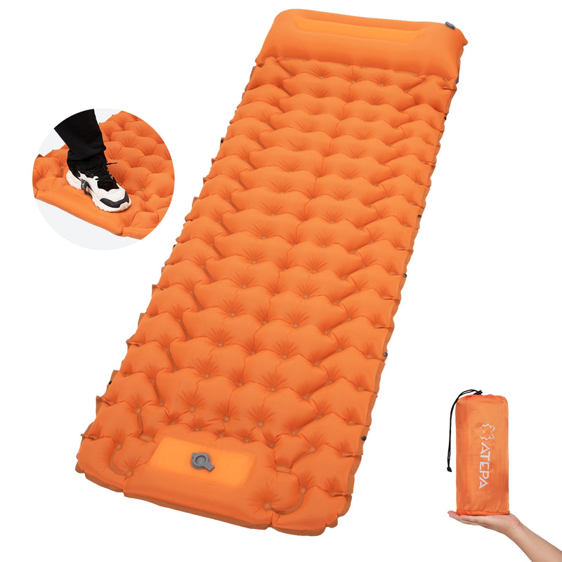 Load image into Gallery viewer, ATEPA DELUXE 7 Single Air Pad Camping Mattress
