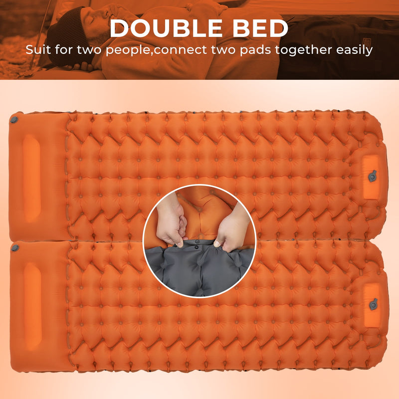 Load image into Gallery viewer, ATEPA DELUXE 7 Single Air Pad Camping Mattress
