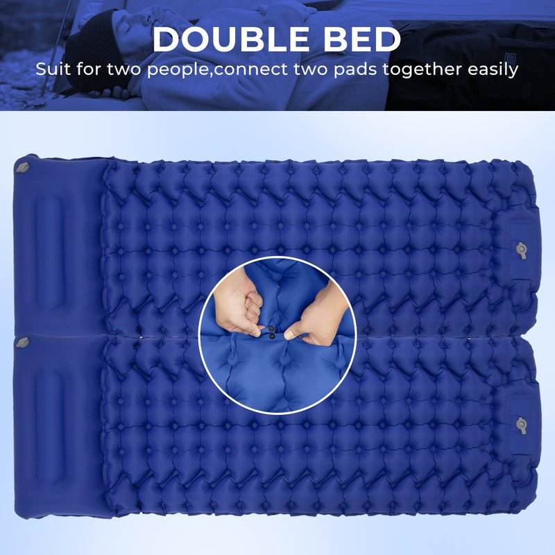 Load image into Gallery viewer, ATEPA DELUXE 7 Single Air Pad Camping Mattress
