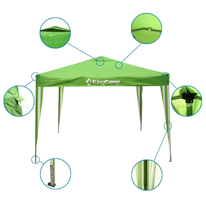 Load image into Gallery viewer, KingCamp GEZEBO 300 Sun Shelter Outdoor Canopy Tent
