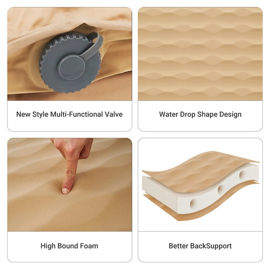 KingCamp PREMIUM 3D 7.5 Single Self-inflateble Pad