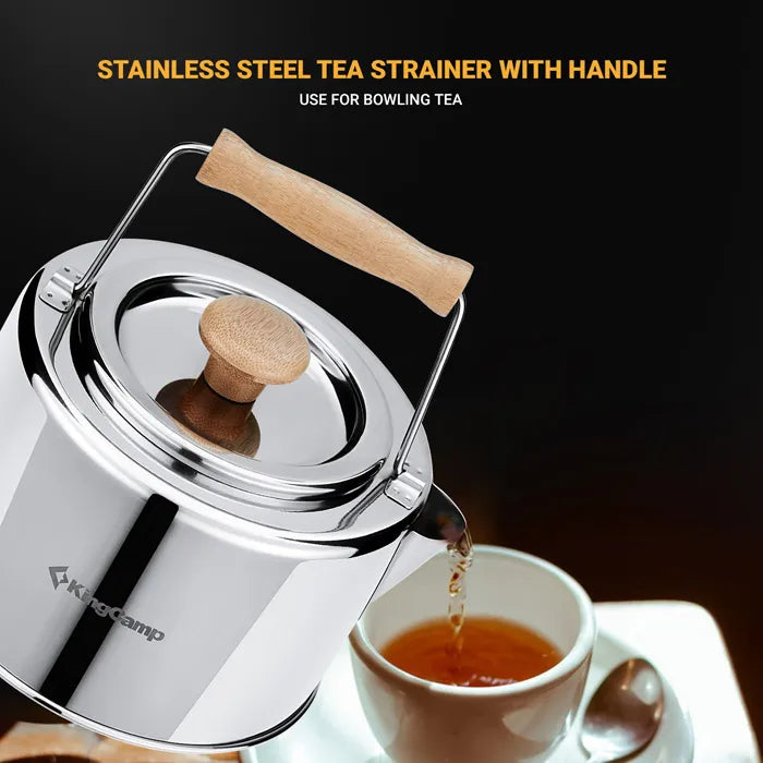 Load image into Gallery viewer, KingCamp SKYWALKER Kettle Stainless Steel Camping Kettle
