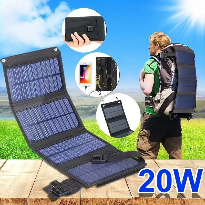 Load image into Gallery viewer, KinWild Foldable Solar Panel Charger
