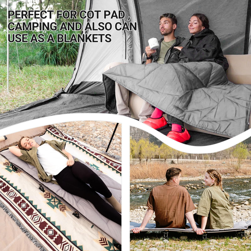 Load image into Gallery viewer, KingCamp Padded Mat CAMP PAD Camping Cot Pad
