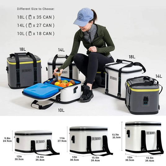 DEROOS Ice Bag Soft Cooler