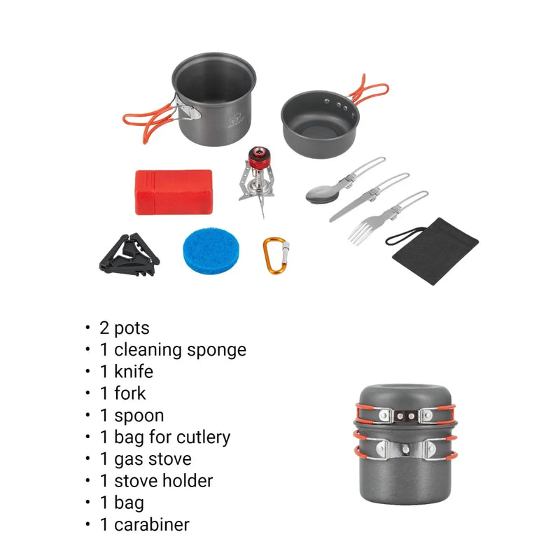 Load image into Gallery viewer, BULIN Camping Cookware C7N
