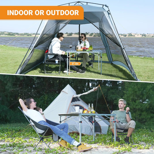 KingCamp Folding Outdoor Table Lightweight Aluminum Alloy Table