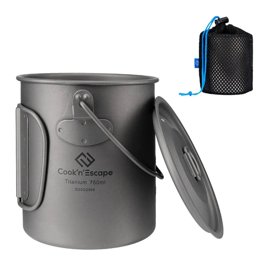 Cook'n'Escape 750ml Titanium Soloist Titanium Pot