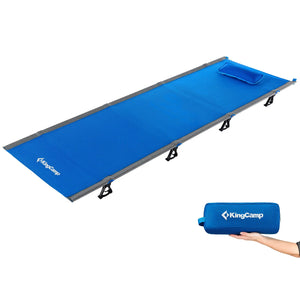 KingCamp Oversized Folding Camping Cots Ultralight Sleeping Cots