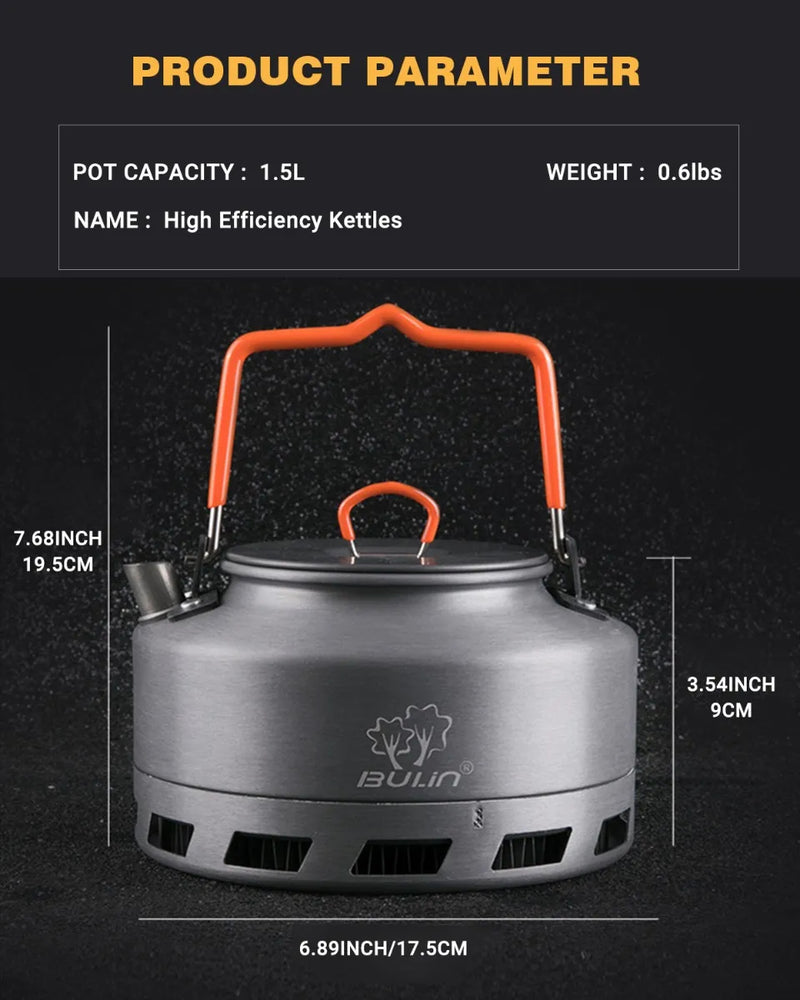 Load image into Gallery viewer, BULIN Camping Kettle Outdoor Kettle
