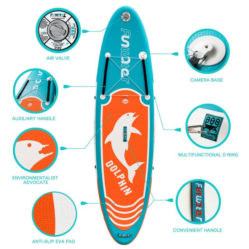 Load image into Gallery viewer, FunWater Inflatable Ultra-Light Paddleboard
