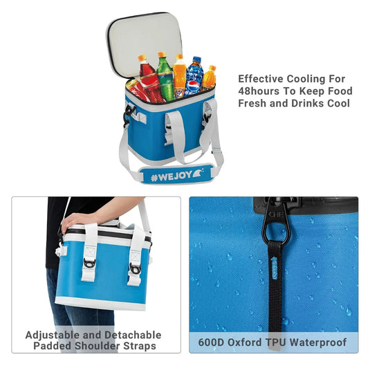 WEJOY CRAB Insulated Bag Portable Cooler Bag