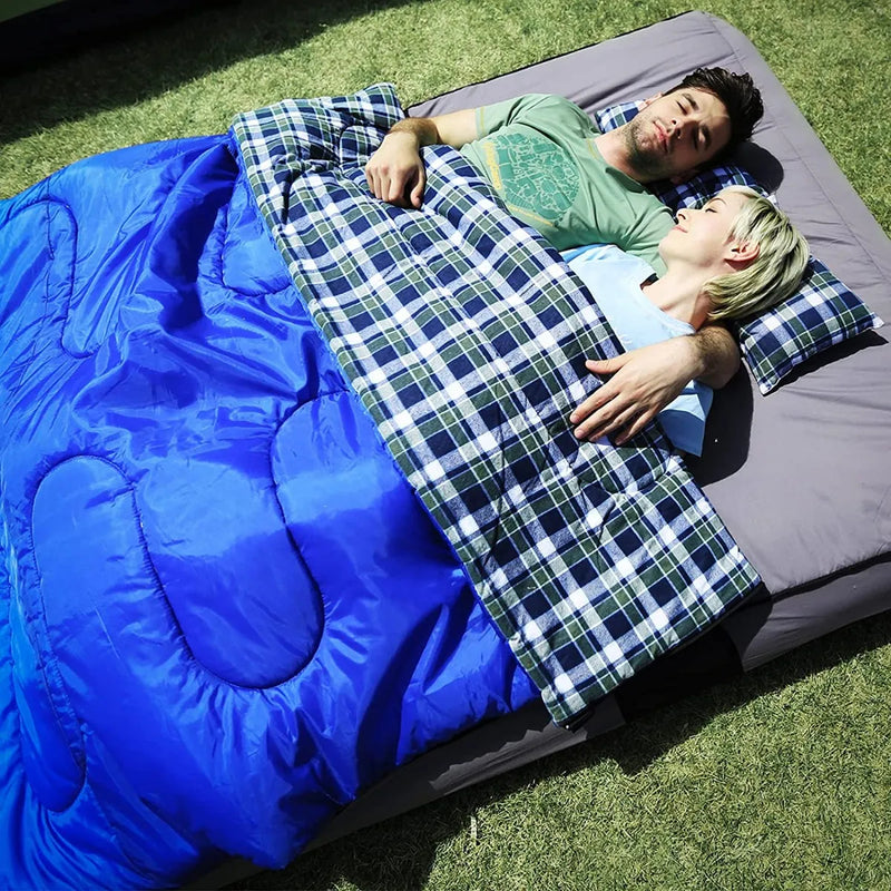Load image into Gallery viewer, KingCamp AIRBED Double Sleeping Bag 250D
