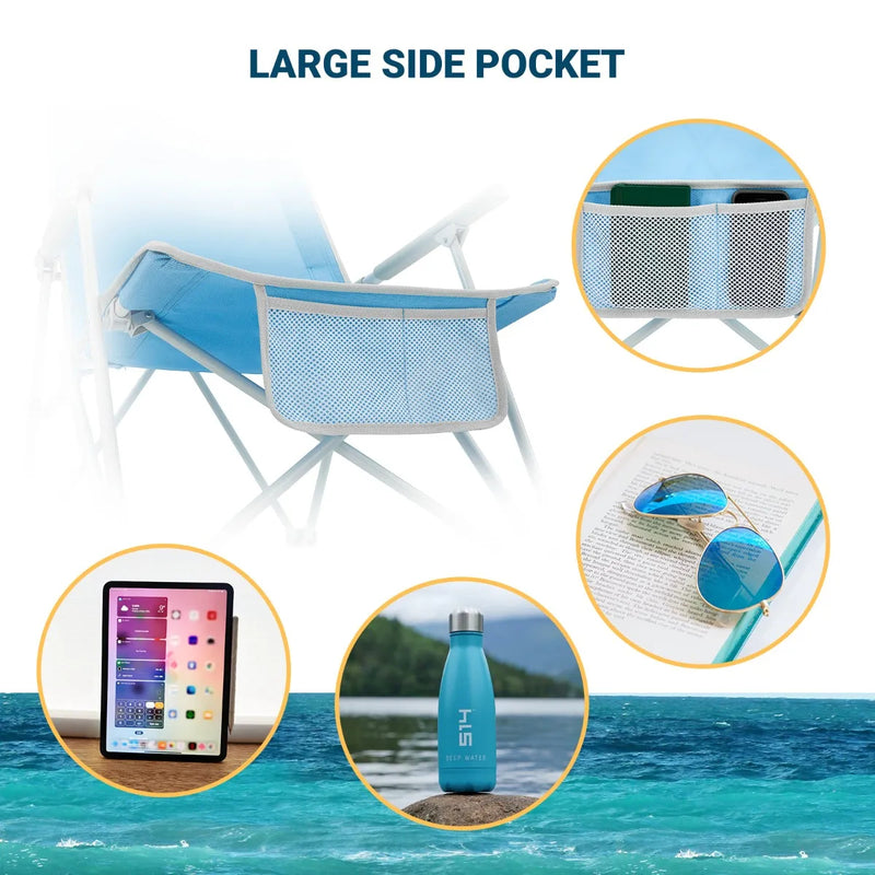Load image into Gallery viewer, WEJOY Daydream 5 Position Beach Chair
