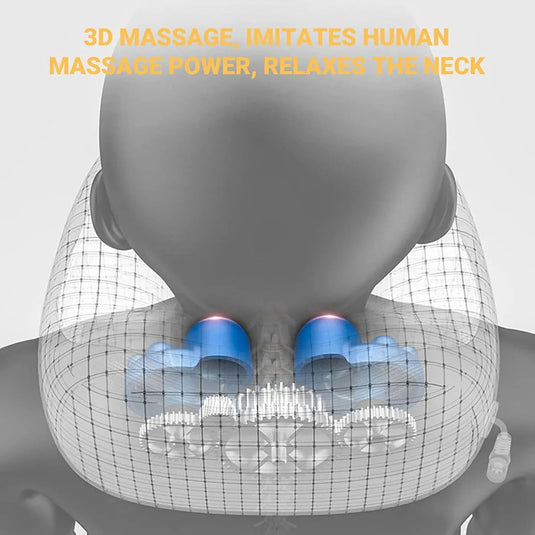 EEZEE Neck Massage Pillow